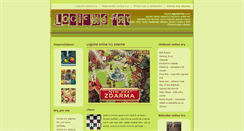 Desktop Screenshot of logicke-hry.com